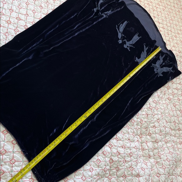 Citron burn out velvet maxi skirt - Picture 10 of 10